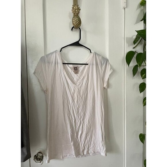 Anne Klein Women's size Small White T-Shirt - Picture 1 of 7